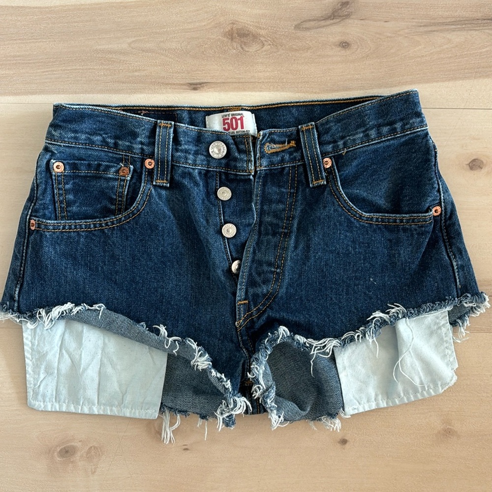 501 Levi’s button fly Shorts